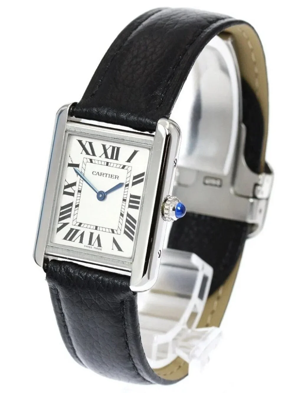 CARTIER Tank solo SM W5200005 Silver Dial Quartz Ladies Watch_949305 - Picture 3 of 7
